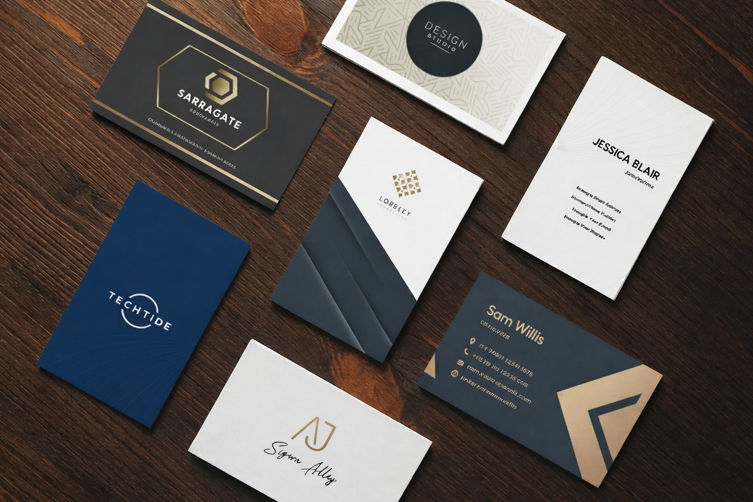 Cartões de visita profissionais em Campinas